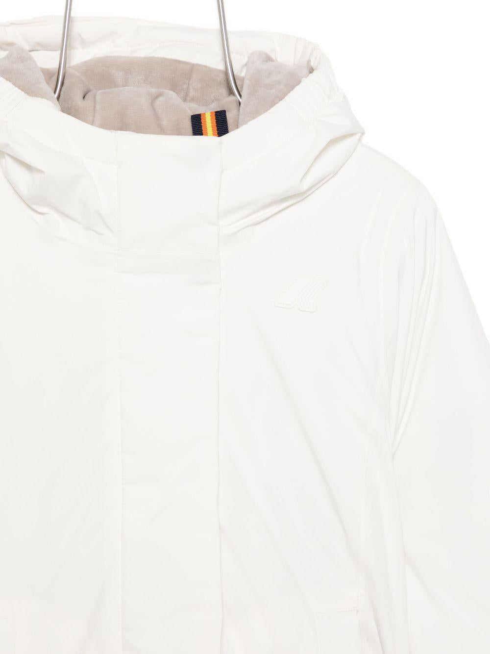 Giubbotto bianco per bambina K4137WW ASG K-Way Kids 
