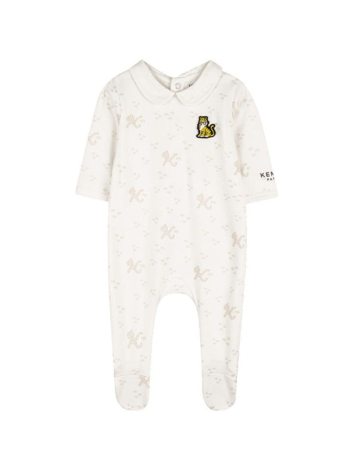Tutina beige per neonato K61857 117 Kenzo Kids 