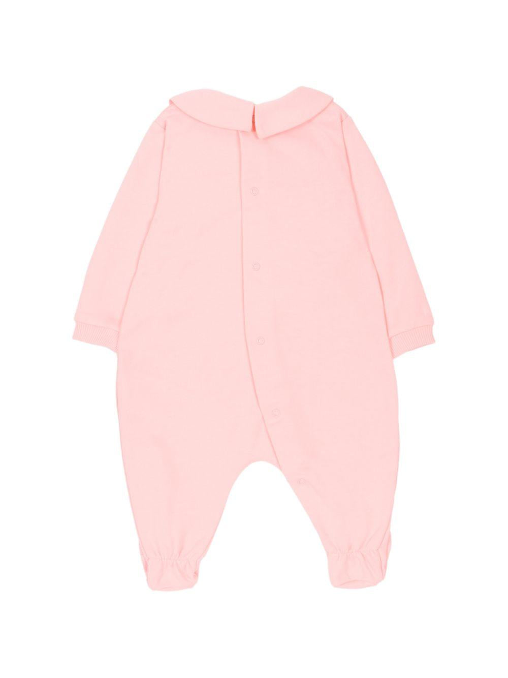 Tutina rosa per neonata MUY098LCA19 50209 Moschino Kids 