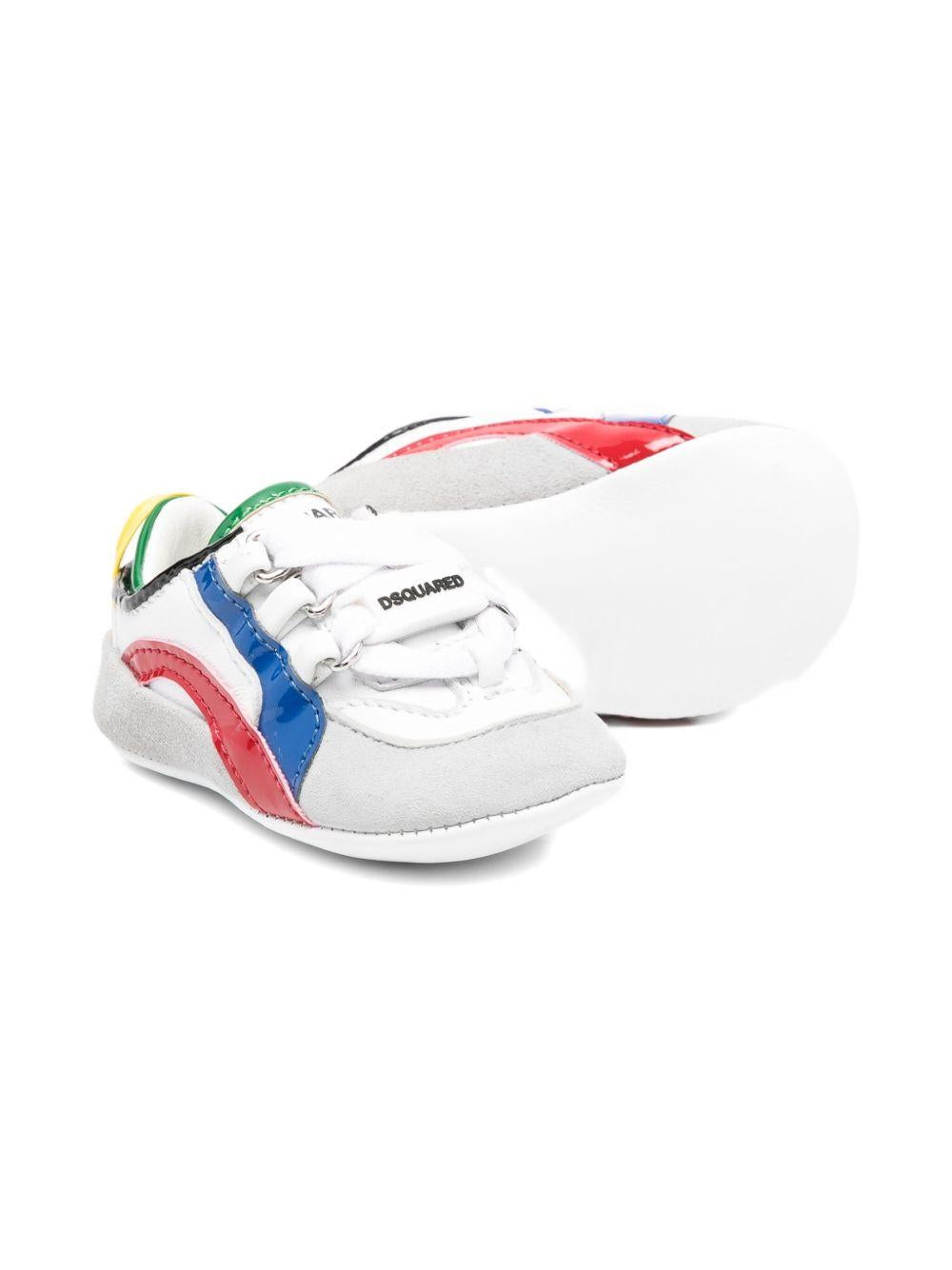 Sneakers multicolor per neonato 81362 01 Dsquared2 Kids 