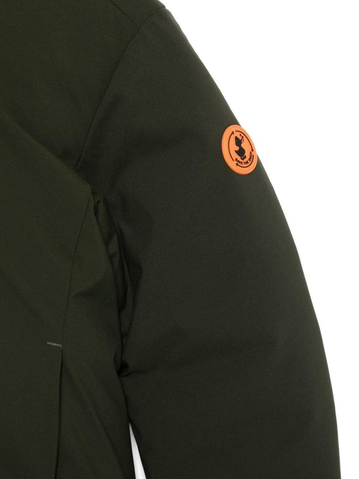 Giubbotto verde per bambino di Save the Duck Kids