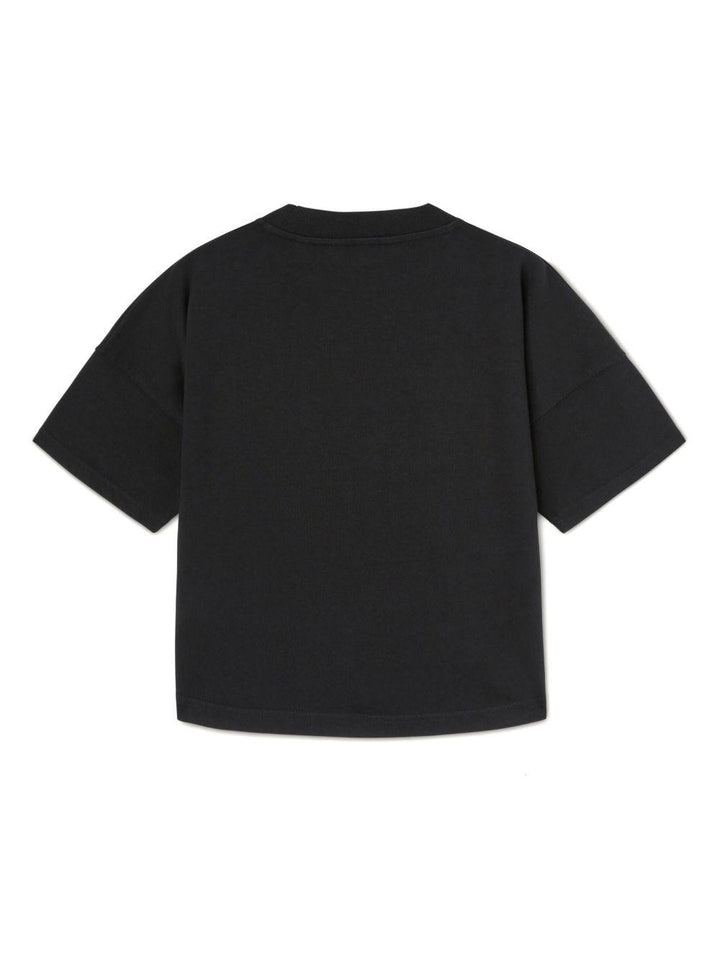 T-shirt nera per bambino