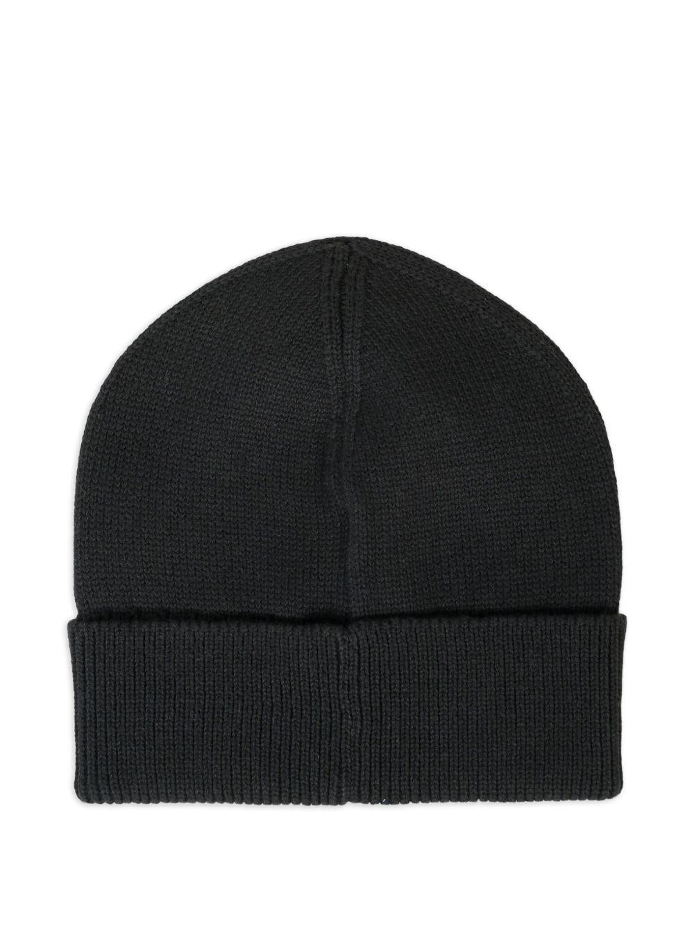 Cappello nero per bambino HUX02PLHE66 60100 Moschino Kids 