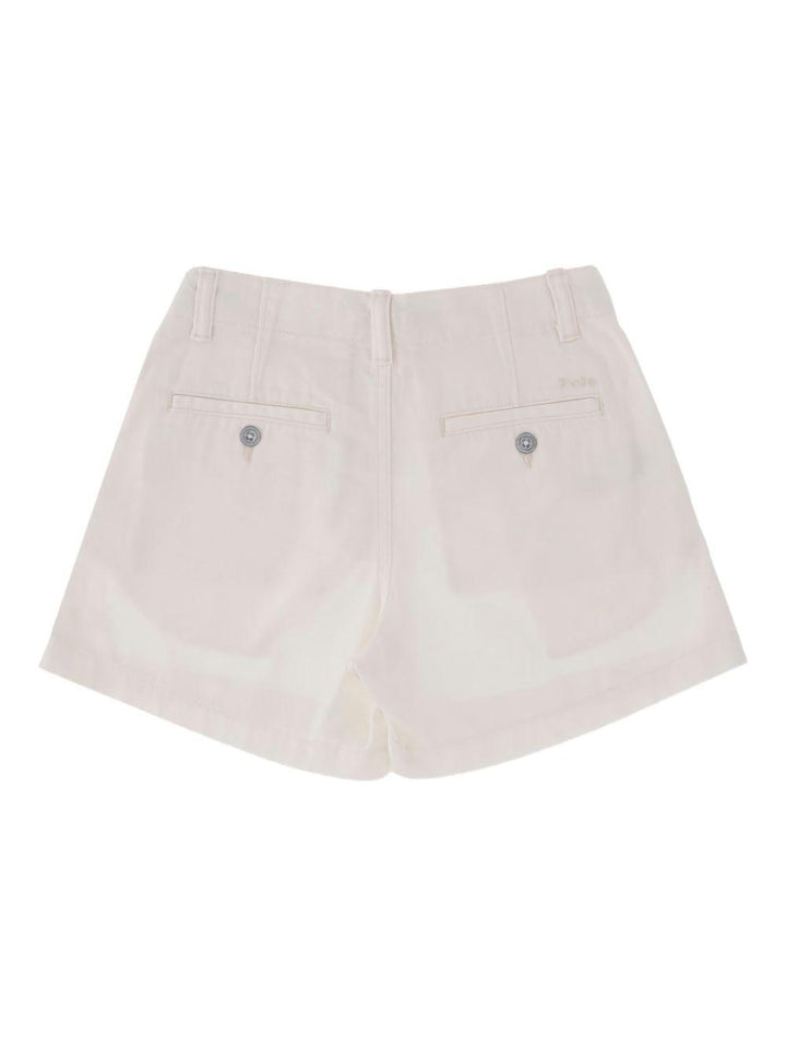 Bermuda bianca per bambina 313934331 005 Ralph Lauren Kids 