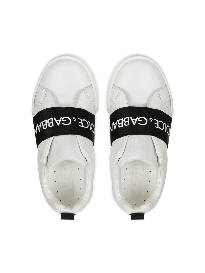 Sneakers bianche per bambino DA5129AD825 89697 Dolce & Gabbana Kids 