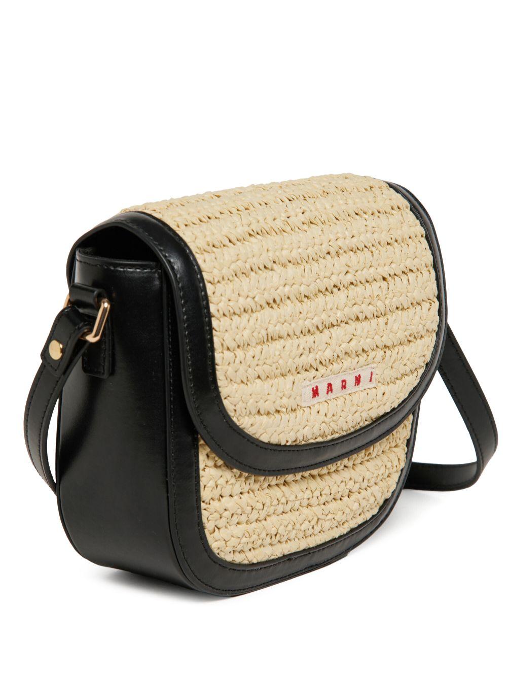 Borsa beige/nera per bambina M01828M00WR 0M900 Marni Kids 