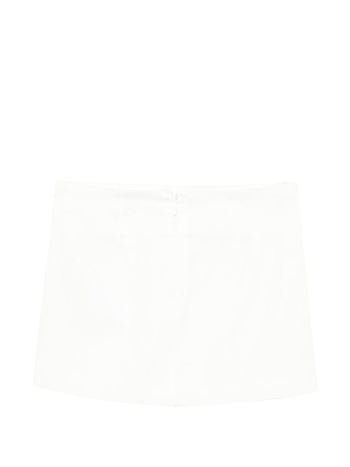 Gonna bianca per bambina KFGO0160CE01B 0065 Pinko Kids 