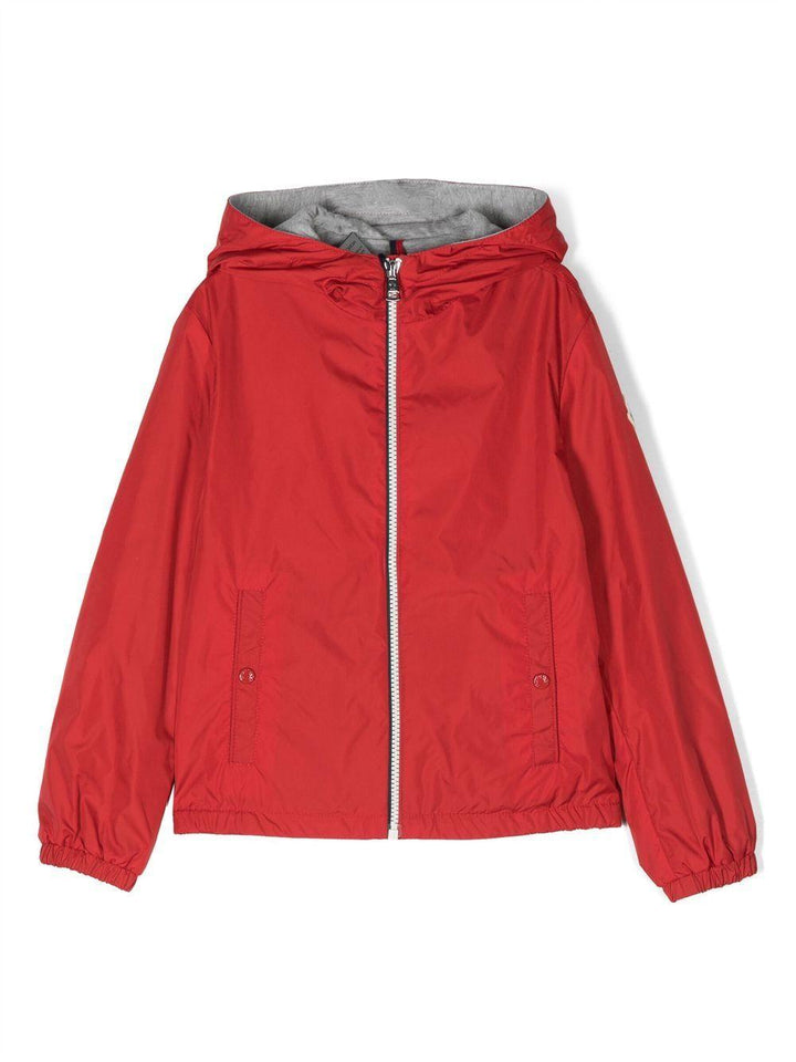 New Urville red jacket for boys with logo