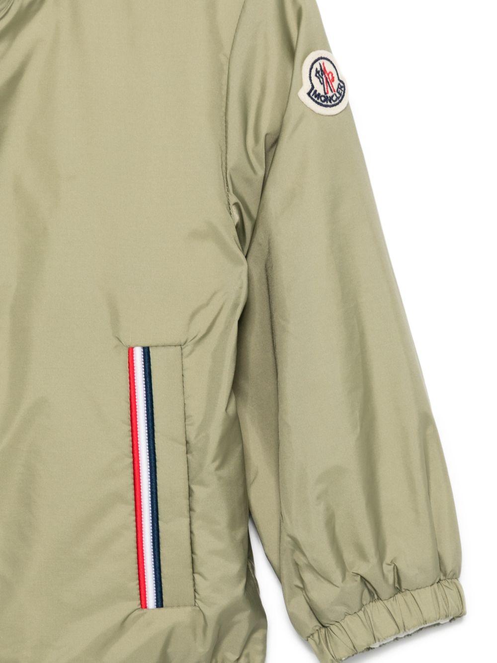 Giubbotto verde per neonato 9511A0004153A5E 81S Moncler Kids 