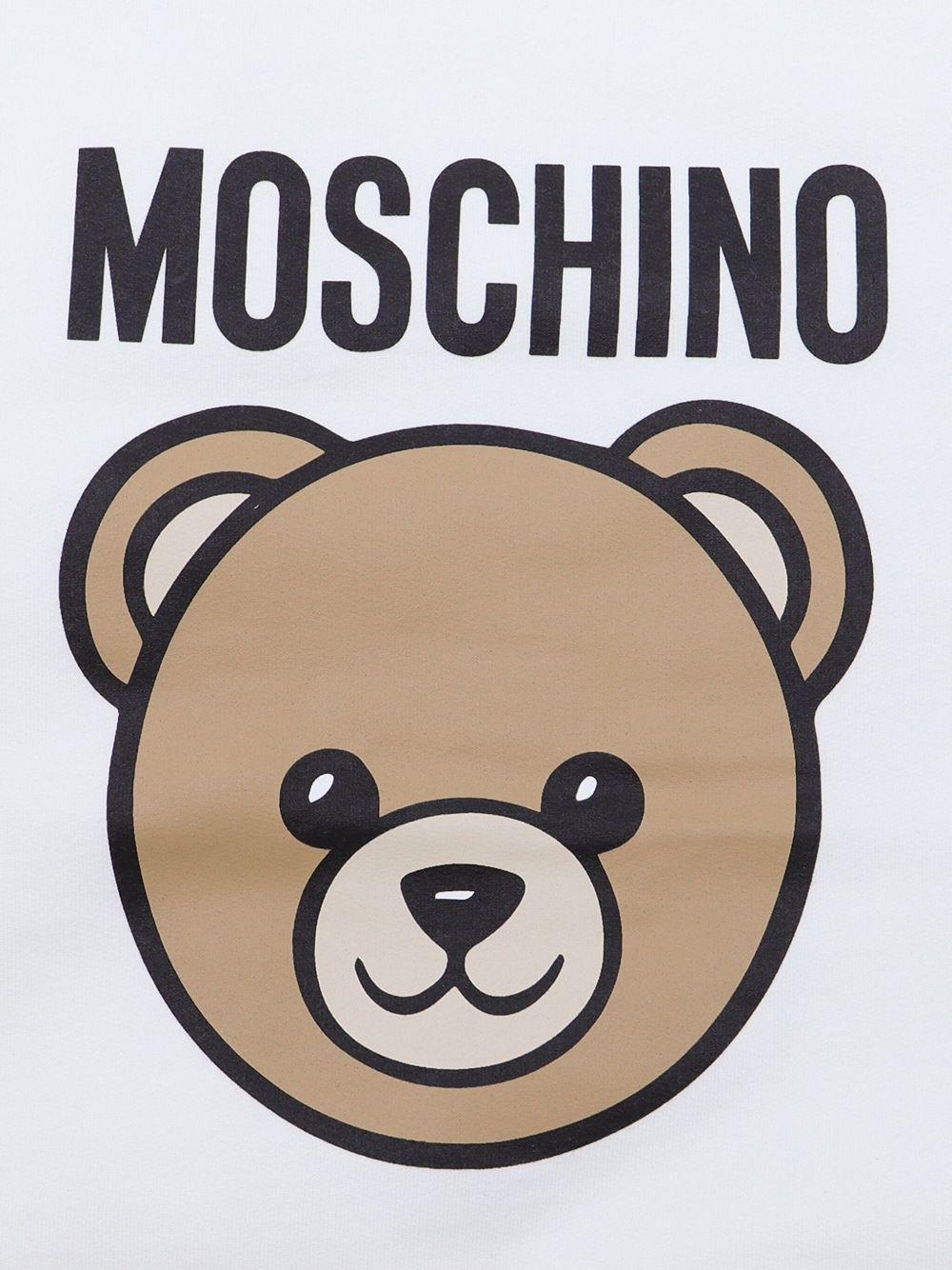 Coperta bianca per neonato MQB00FLCA40 10063 Moschino Kids 