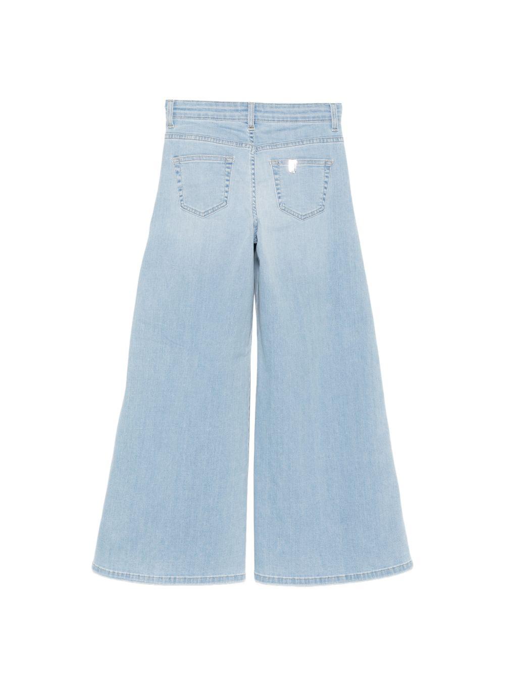 Jeans azzurri chiari per bambina GA6070D4800 78455 Liu Jo 