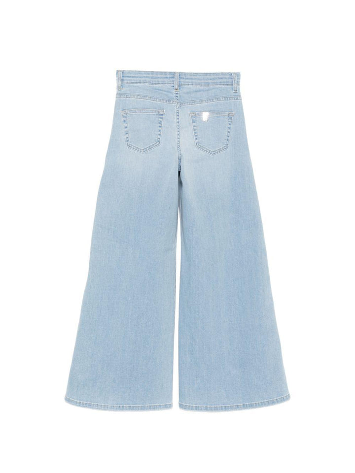 Jeans azzurri chiari per bambina GA6070D4800 78455 Liu Jo 