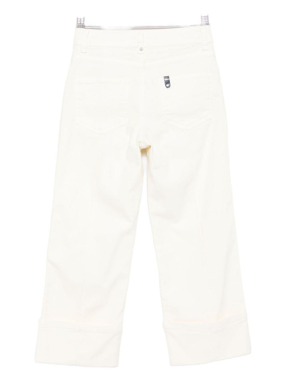 Jeans bianchi per bambina GF5197T012A 71322 Liu Jo 