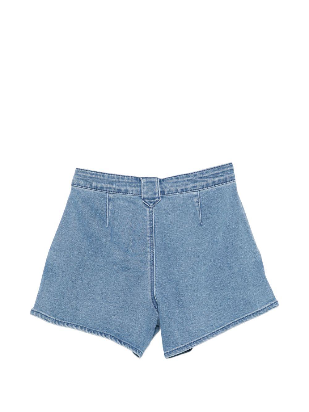 Bermuda in jeans blu per bambina 261GJ2063 03451 Twin Set 