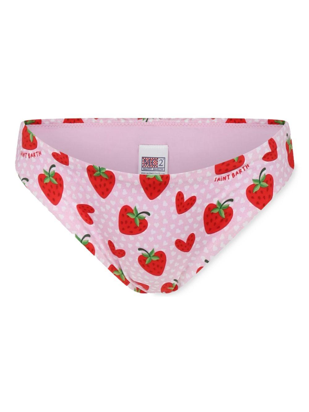 Costume rosa per bambina MAD0001 01257H MC2 Saint Barth Kids 