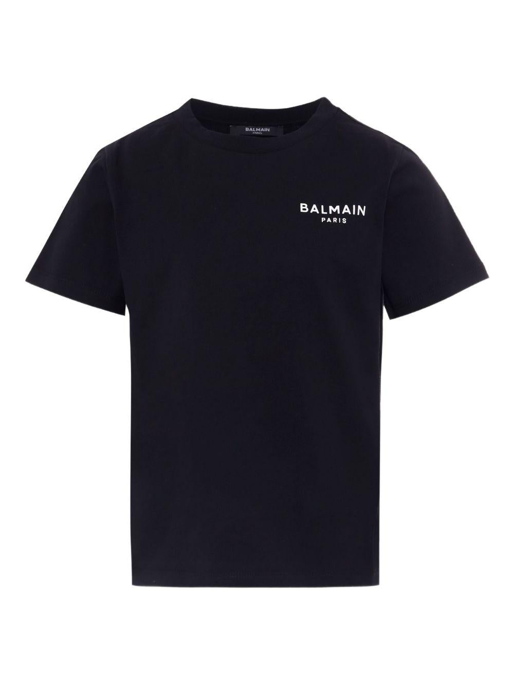 T-shirt nera per bambino
