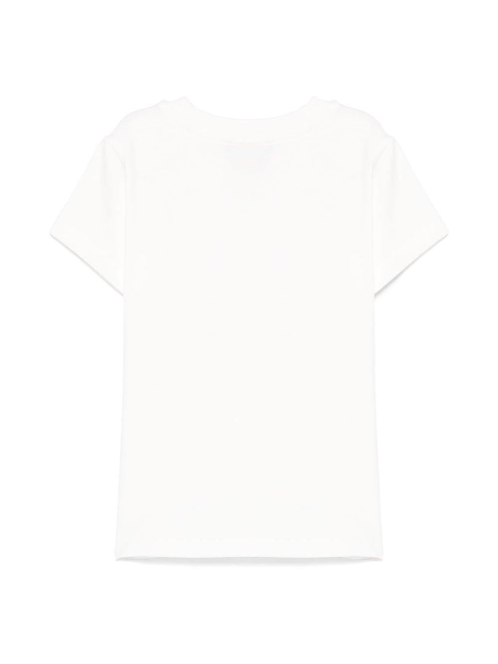 T-shirt bianca per bambina