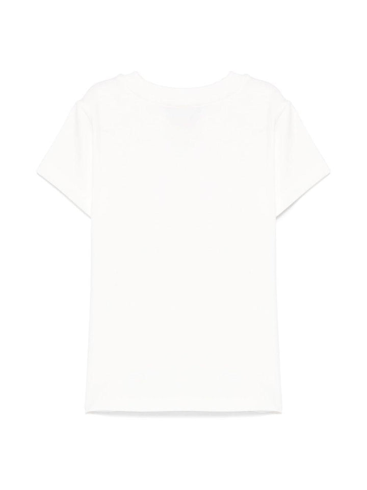 T-shirt bianca per bambina