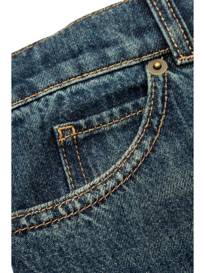 Dark blue jeans for kids