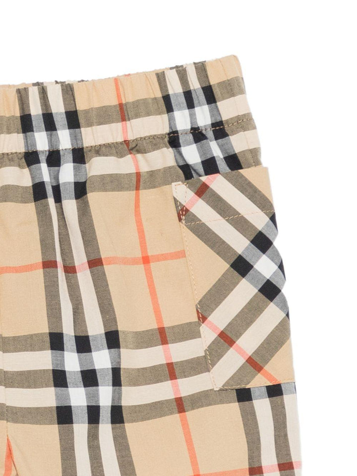 Completo marrone per neonato 8120916 B9368 Burberry Kids 