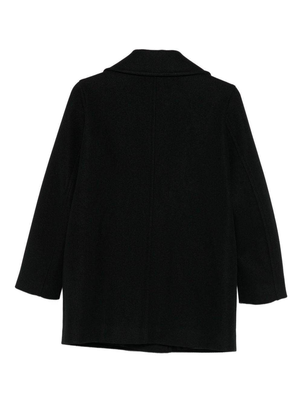 Cappotto nero per bambina 252GJ2141 00006 Twin Set 