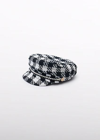 Cappello nero/bianco per bambina 5964 051 Abel & Lula 