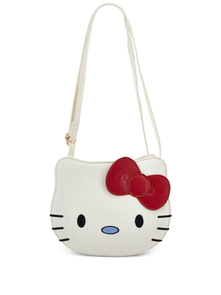 Borsa bianca "Hello Kitty" per bambina 19G0177775 0099 Monnalisa Kids 