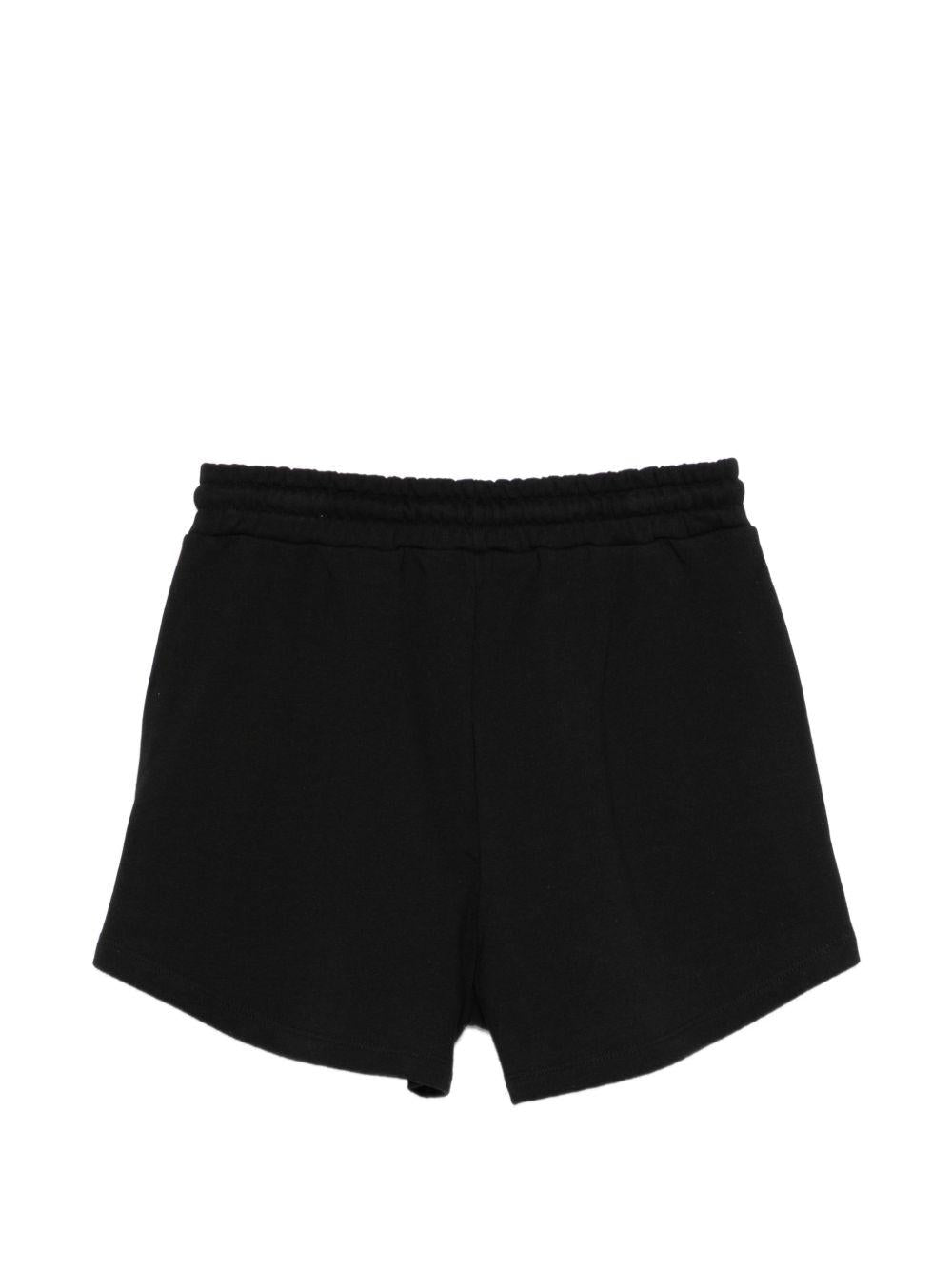 Bermuda nera per bambina S6MSJGSH066 110 Msgm Kids 