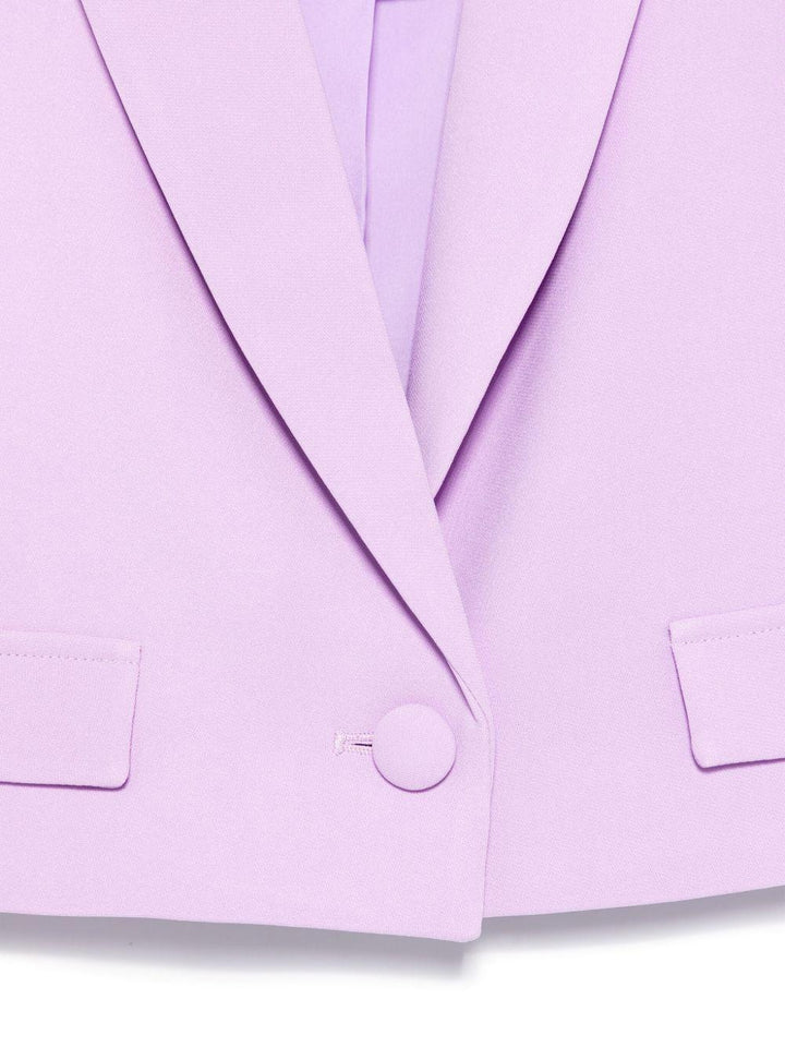 Gilet viola per bambina