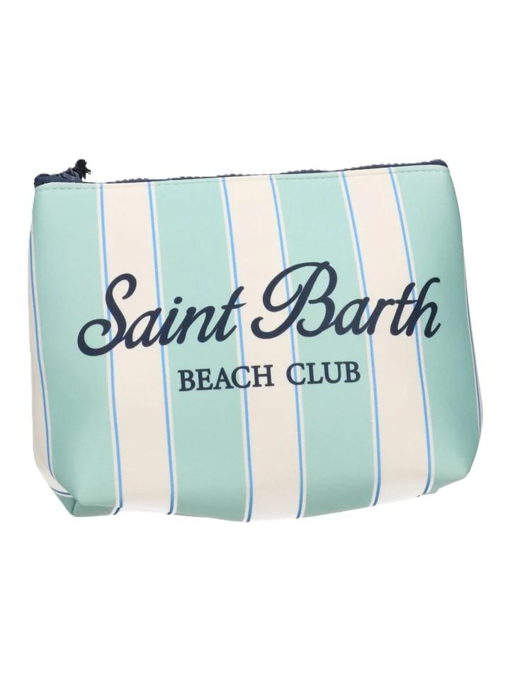 Borsa verde/bianca per bambina ALIN001 00606L MC2 Saint Barth Kids 