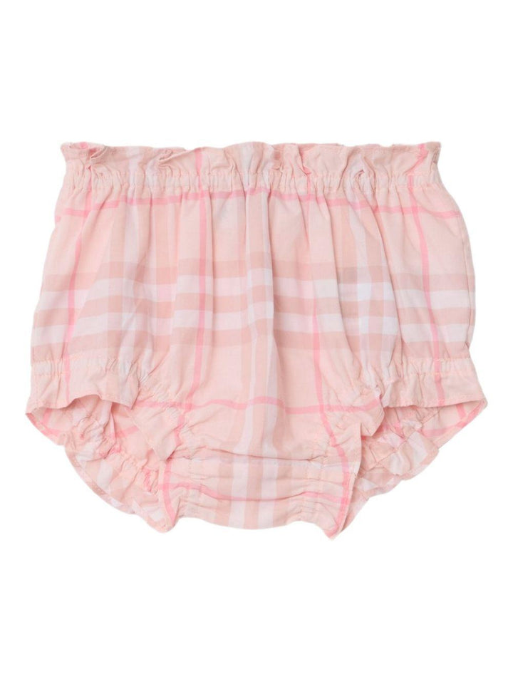 Abito rosa per neonata 8117519 A2217 Burberry Kids 