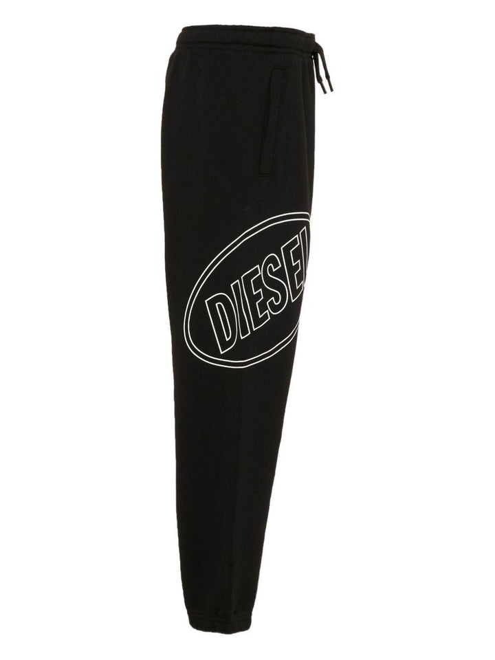 Pantalone nero per bambino J026610GEAD K900 Diesel Kids 