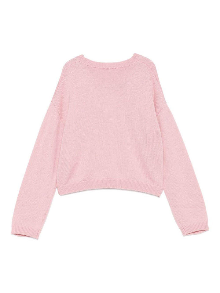 Maglione rosa per bambina GF5089MA51I 51906 Liu Jo 