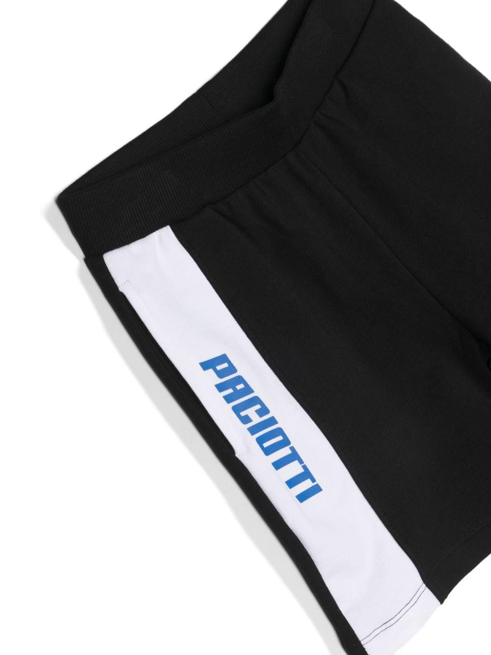Completo sportivo bianco per bambino con logo