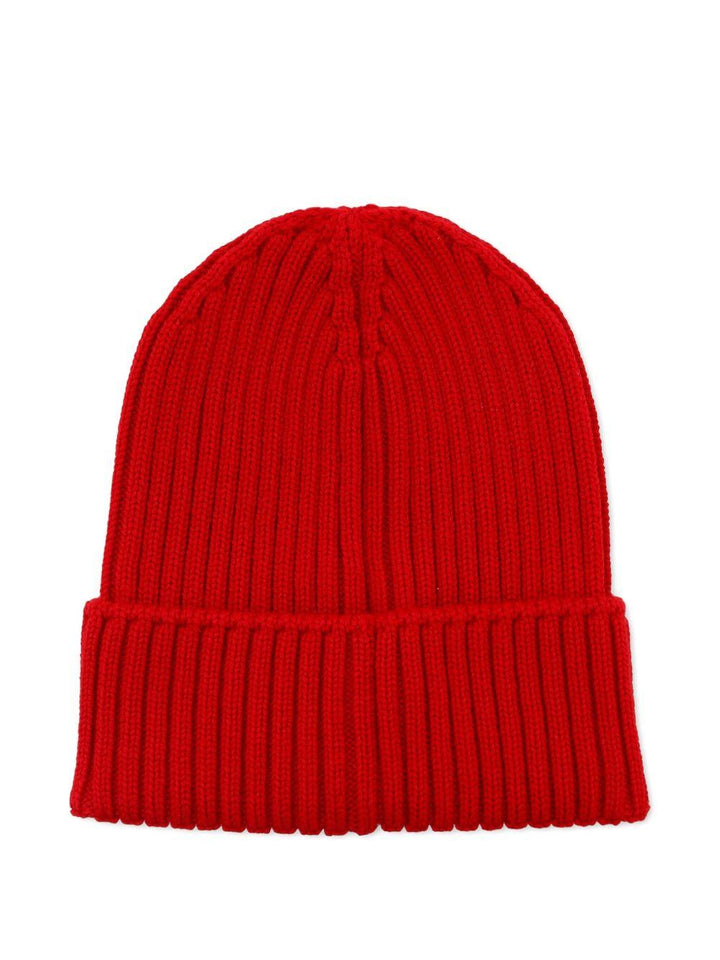 Cappelo rosso per bambino 9543B00009M1131 455 Moncler Kids 