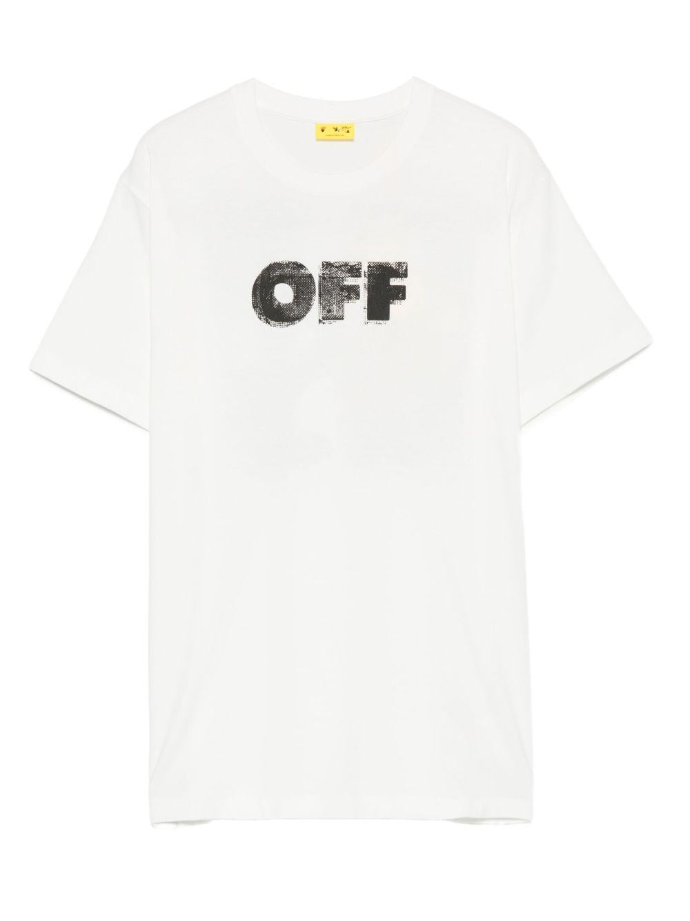 T-shirt bianco per bambino OBAA002F25JER003 0110 Off White Kids 
