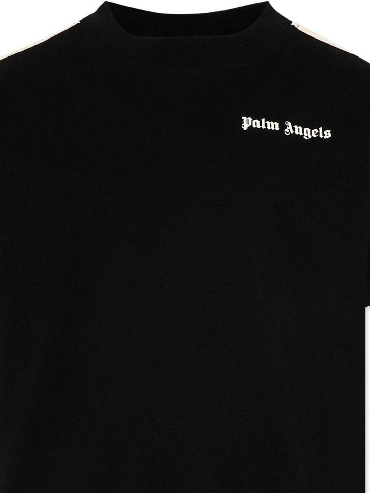 T-shirt nero per bambino PBAA011S26JER001 110 Palm Angels Kids 