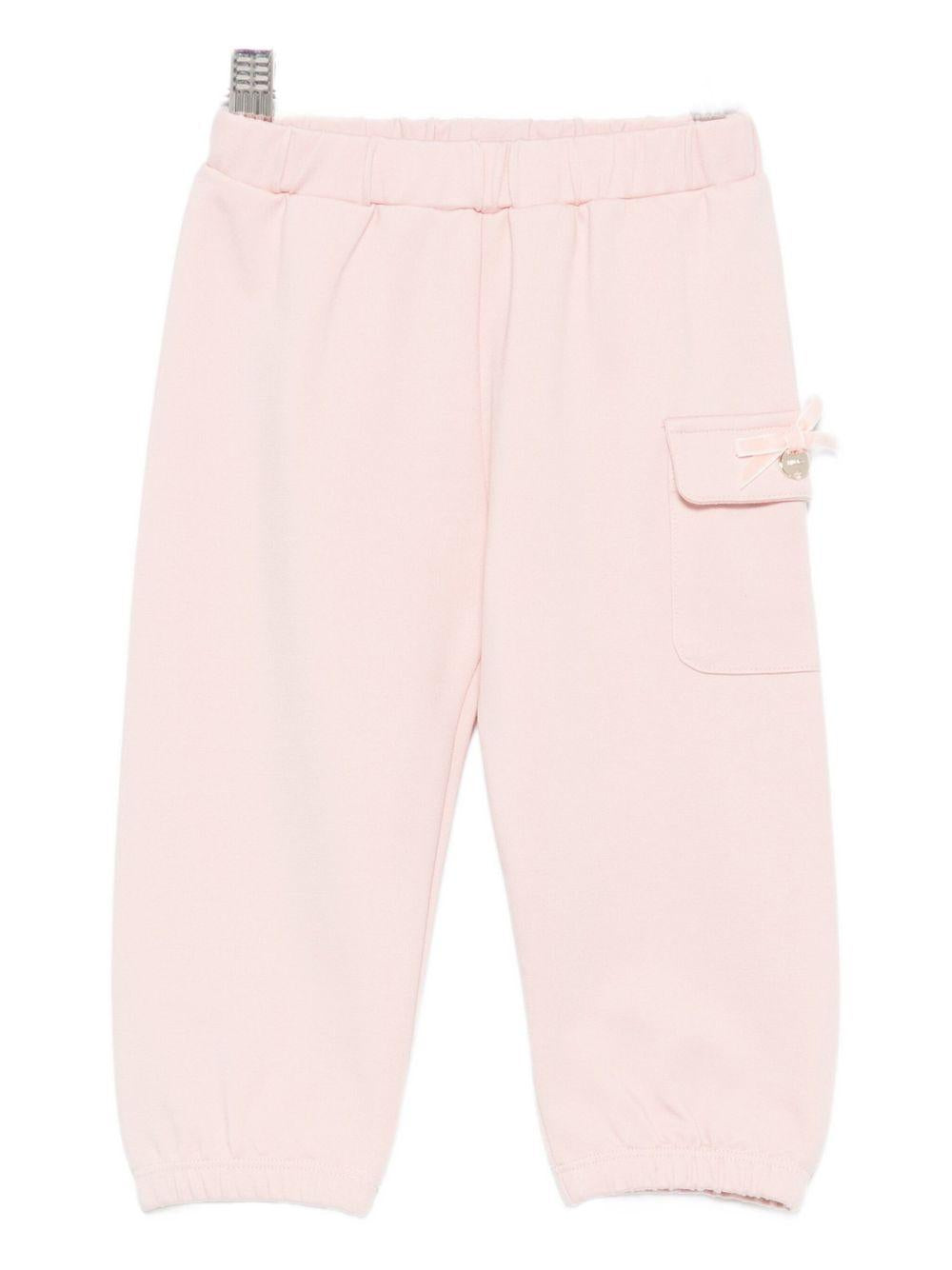 Pantalone rosa per neonata HF5034J4882 X0196 Liu Jo 