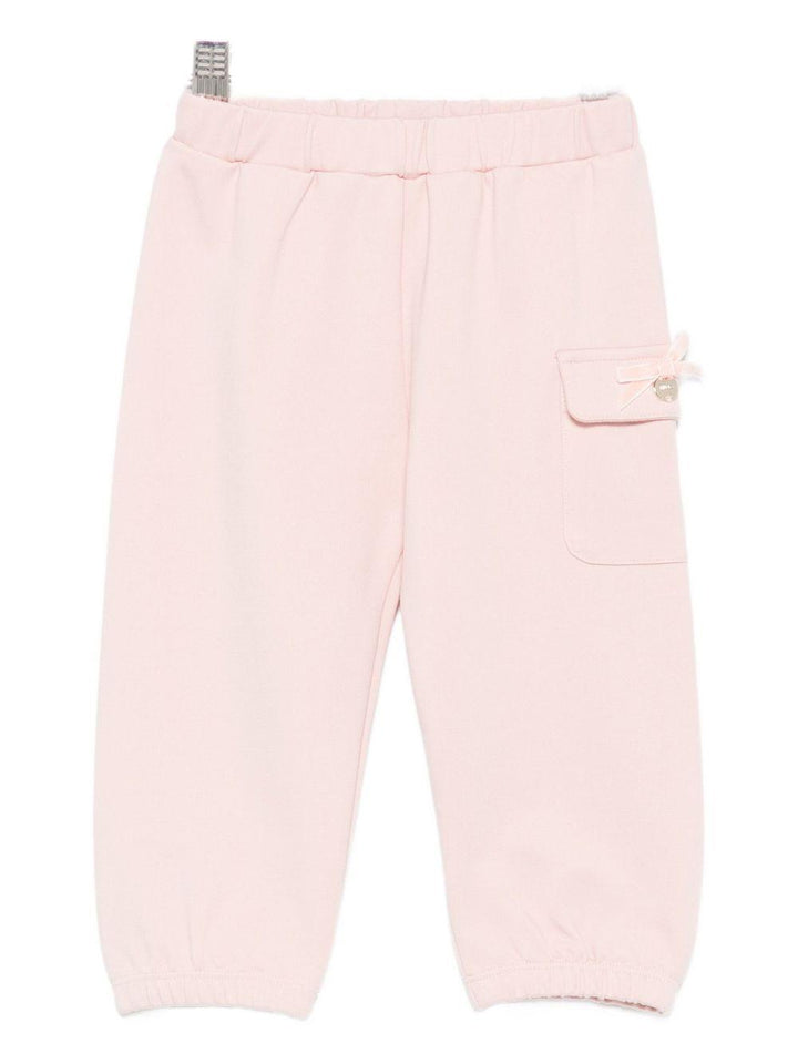 Pantalone rosa per neonata HF5034J4882 X0196 Liu Jo 