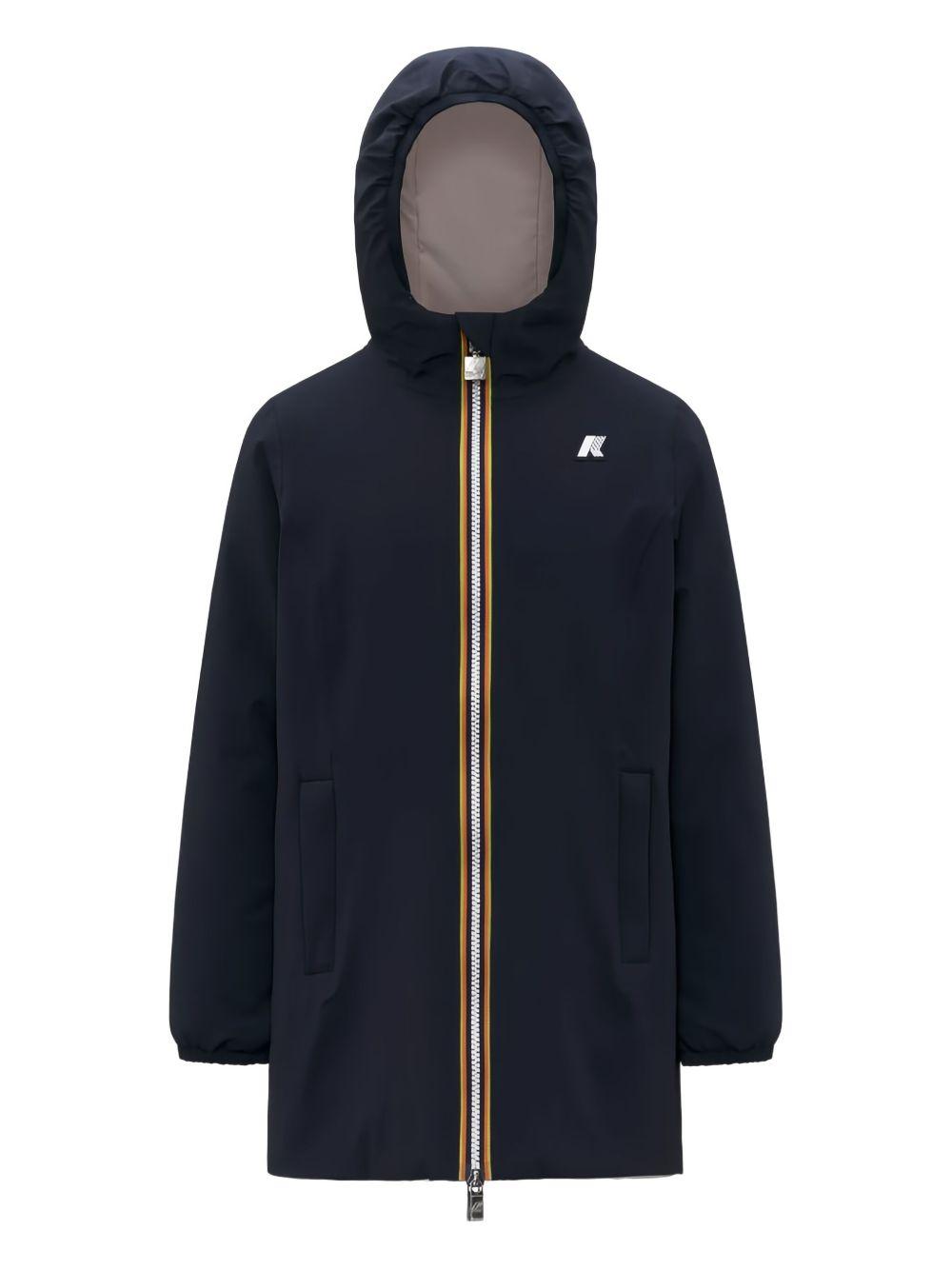 Giubbotto rosa/blu per bambina K11517W BBN K-Way Kids 