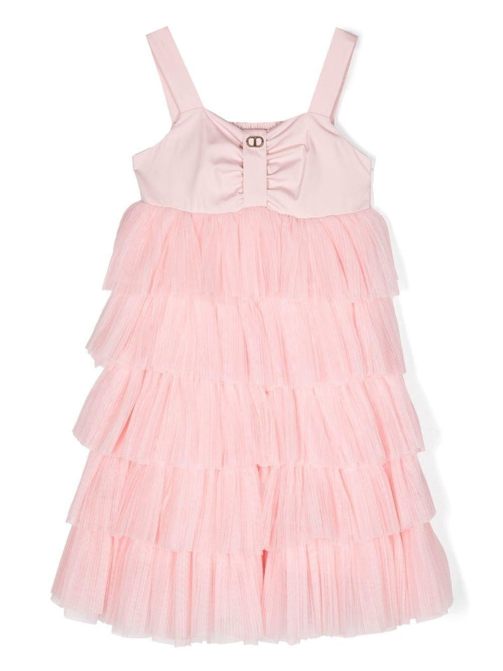 Pink tulle dress for girls