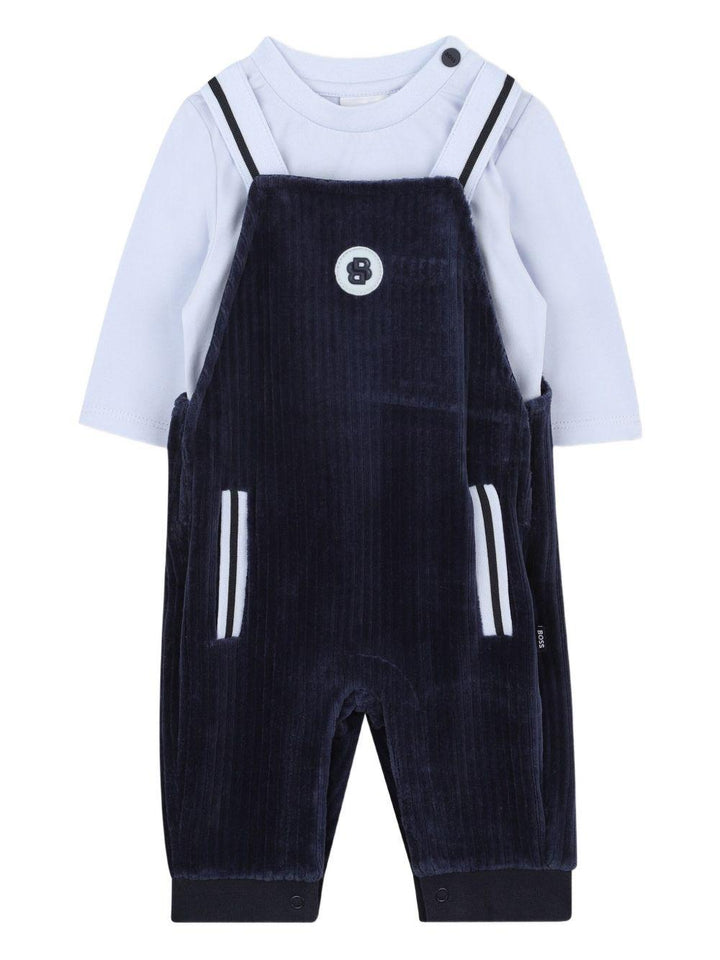 Completo sportivo blu marine per neonato J52540 849 Boss Kids 