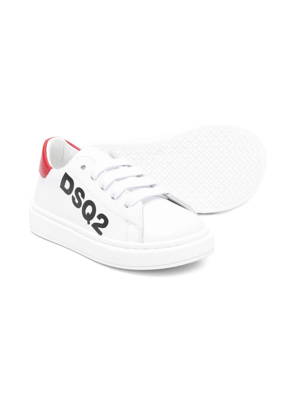 Sneakers bianche per bambino 81389 01 Dsquared2 Kids 