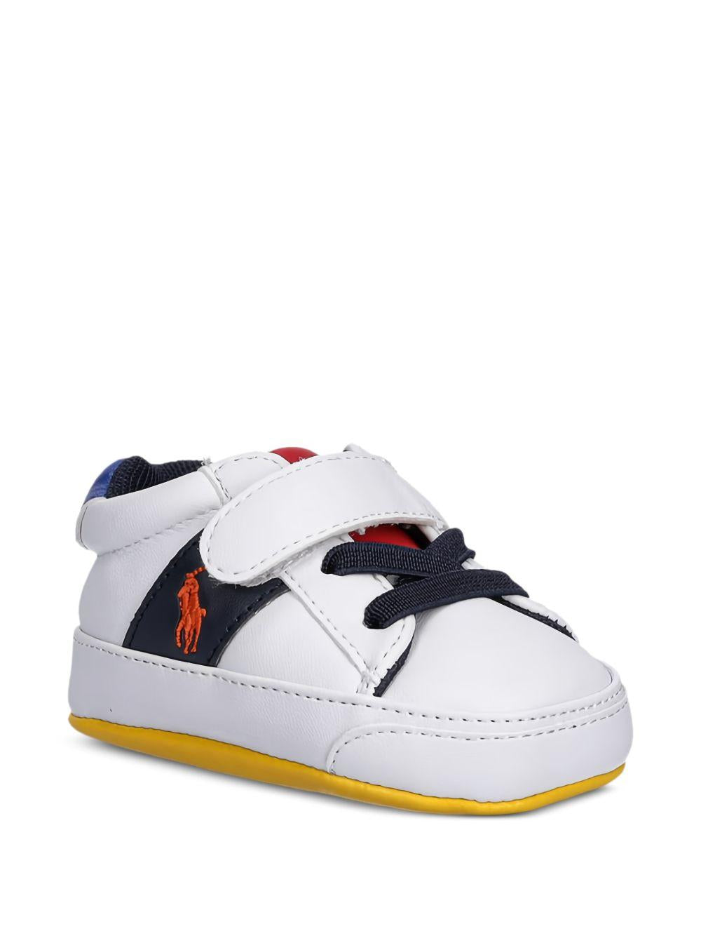 Sneakers bianche per neonato RL03391101 RYL Ralph Lauren Kids 