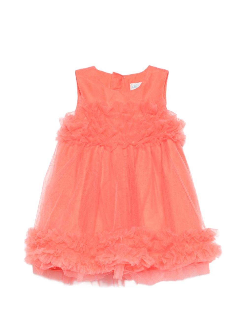 Abito arancione per neonata 5014 094 Abel & Lula 