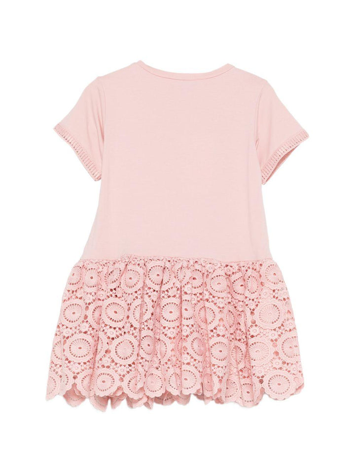 Abito rosa per bambina 261GB2012 10021 Twin Set 