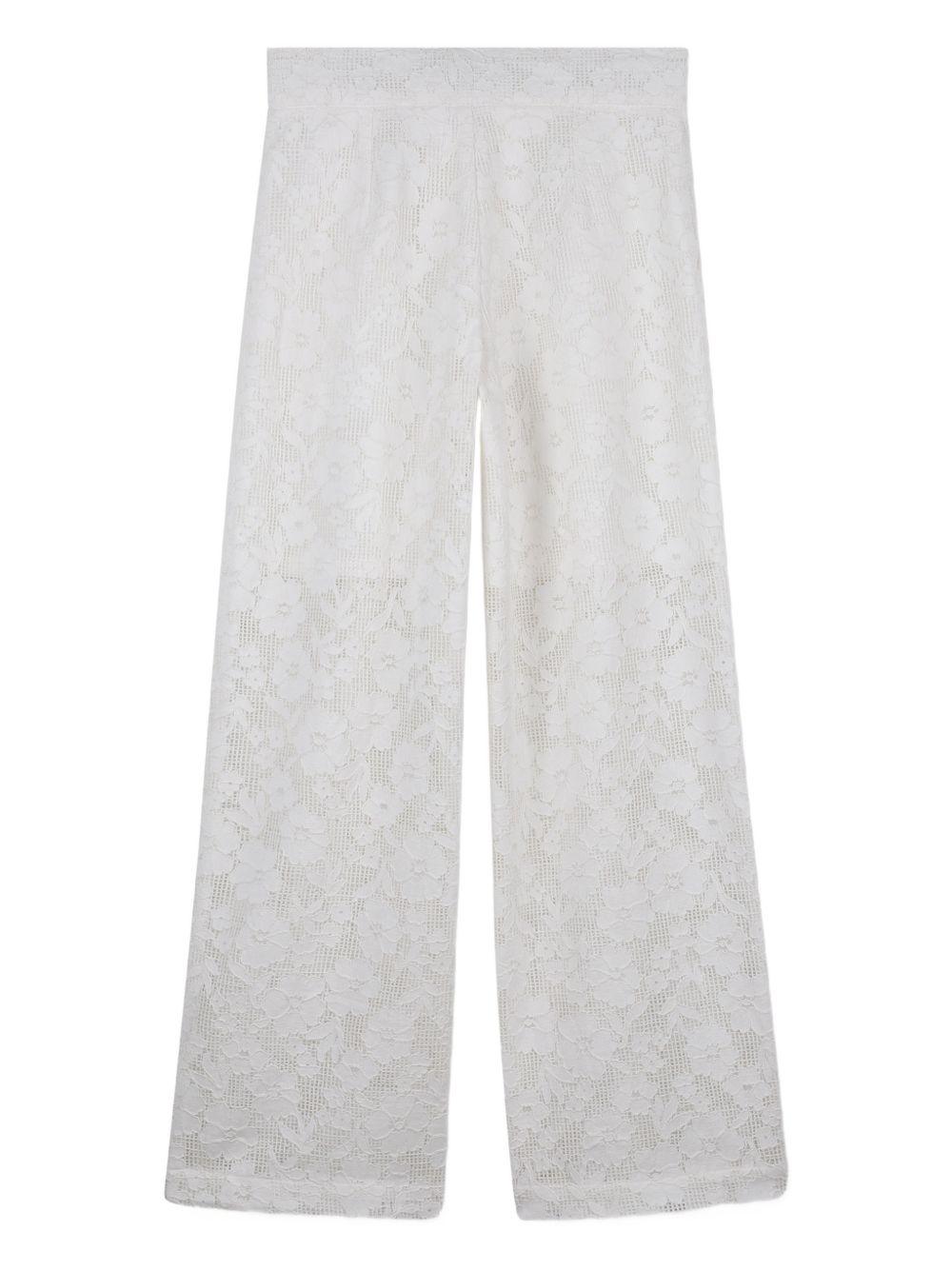 Pantalone bianco per bambina R30654 117 Michael Kors Kids 