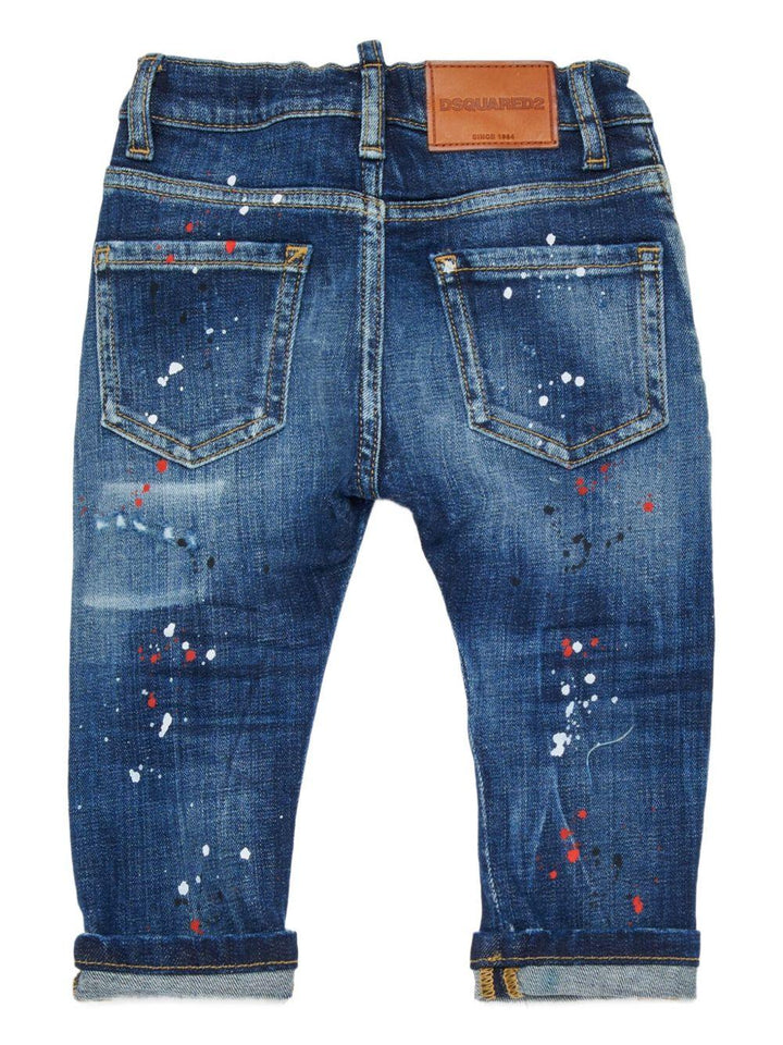 Jeans blu per neonato DQ01TCD0AFU DQ01 Dsquared2 Kids 