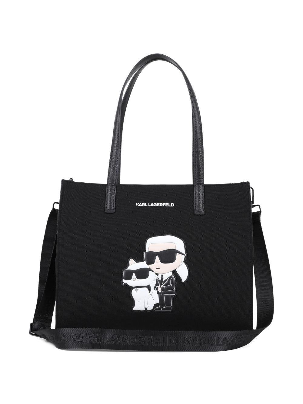 Borsa mamma nera Z31195 09B Karl Lagerfeld Kids 