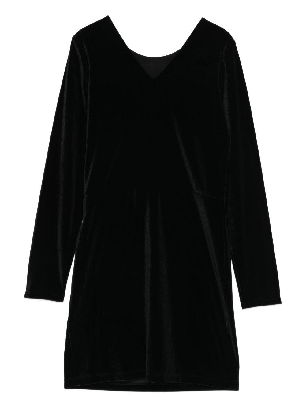 Abito nero per bambina GF5091J4787 22222 Liu Jo 